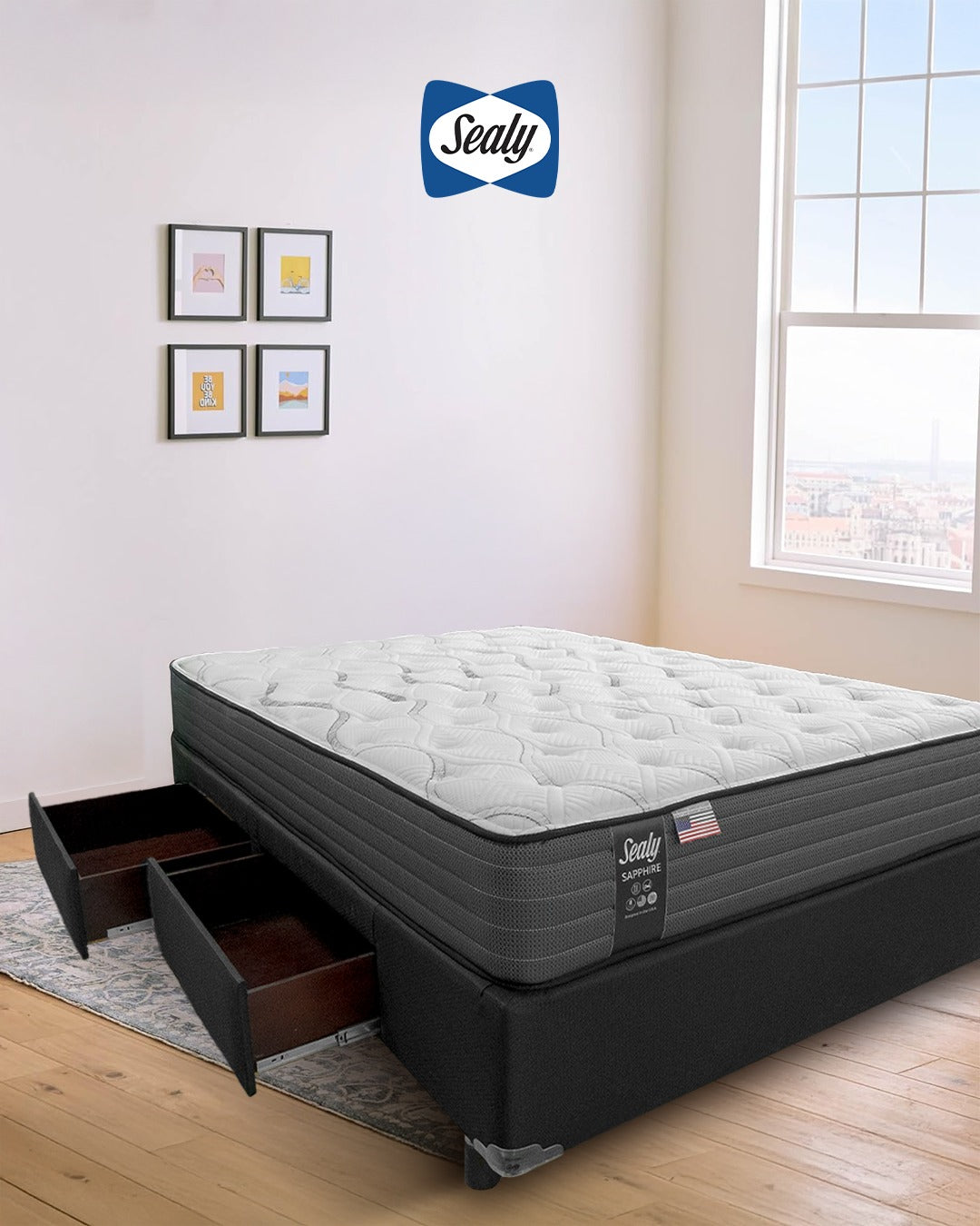 Bed Base with drawers