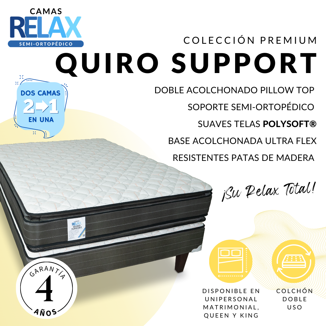 Quiro Support - Tiendas Relax