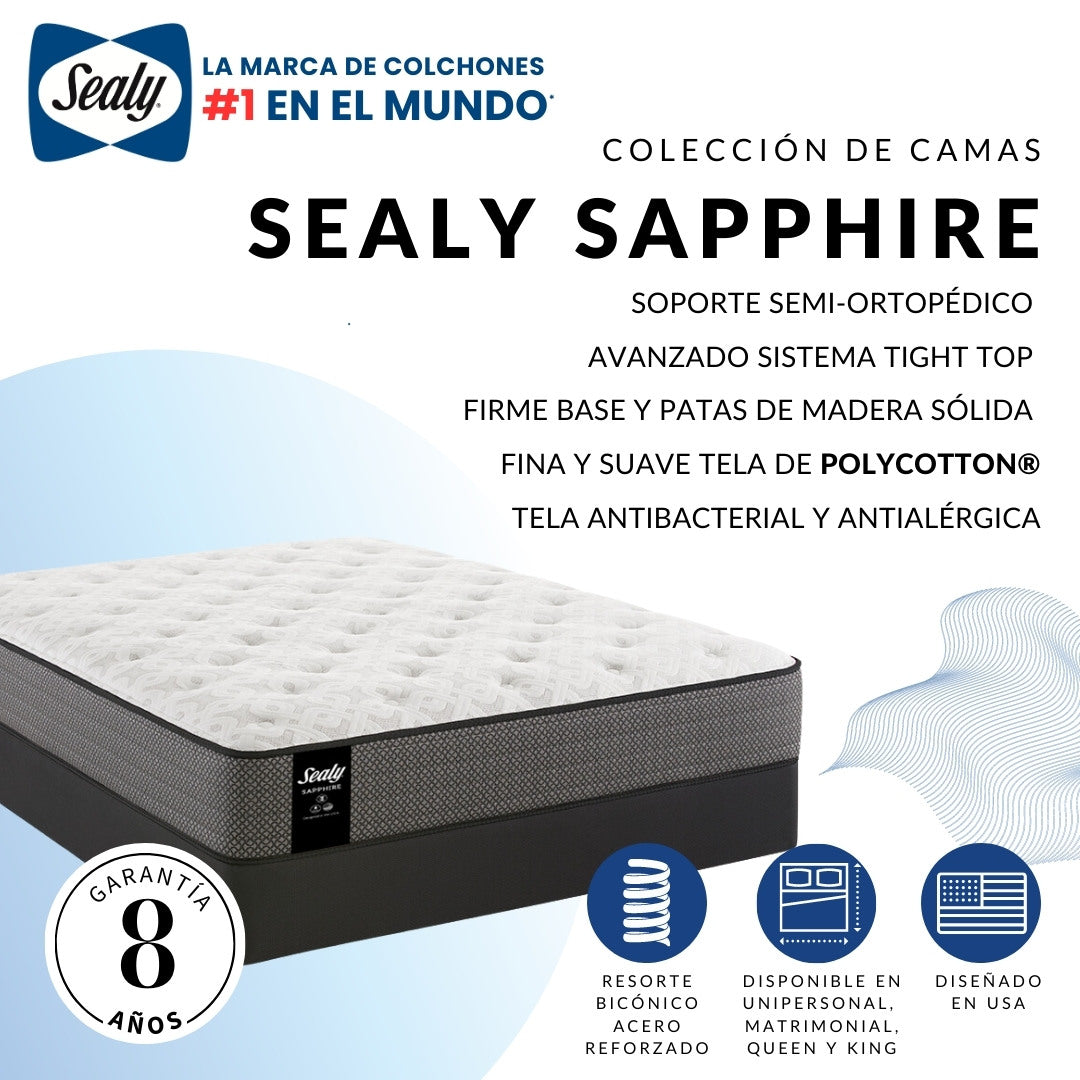 Cama sealy store king size