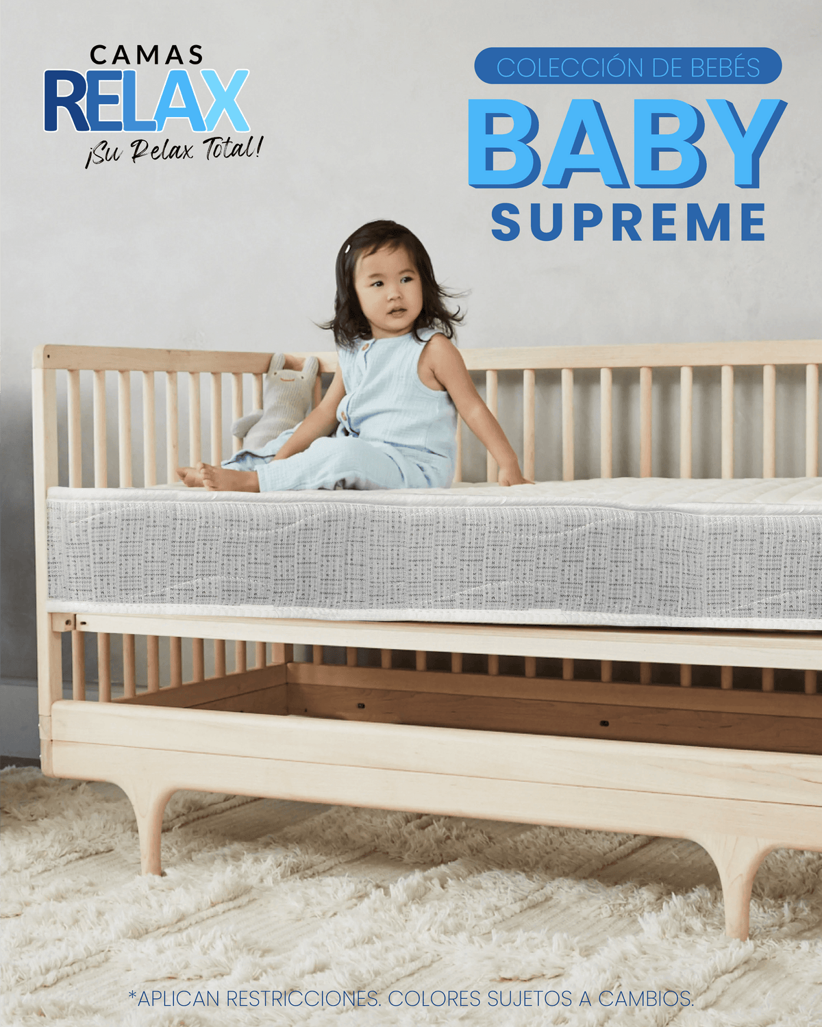 Colchón de Cuna Baby Supreme - Tiendas Relax