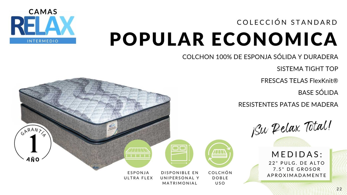 Popular Economica - Tiendas Relax