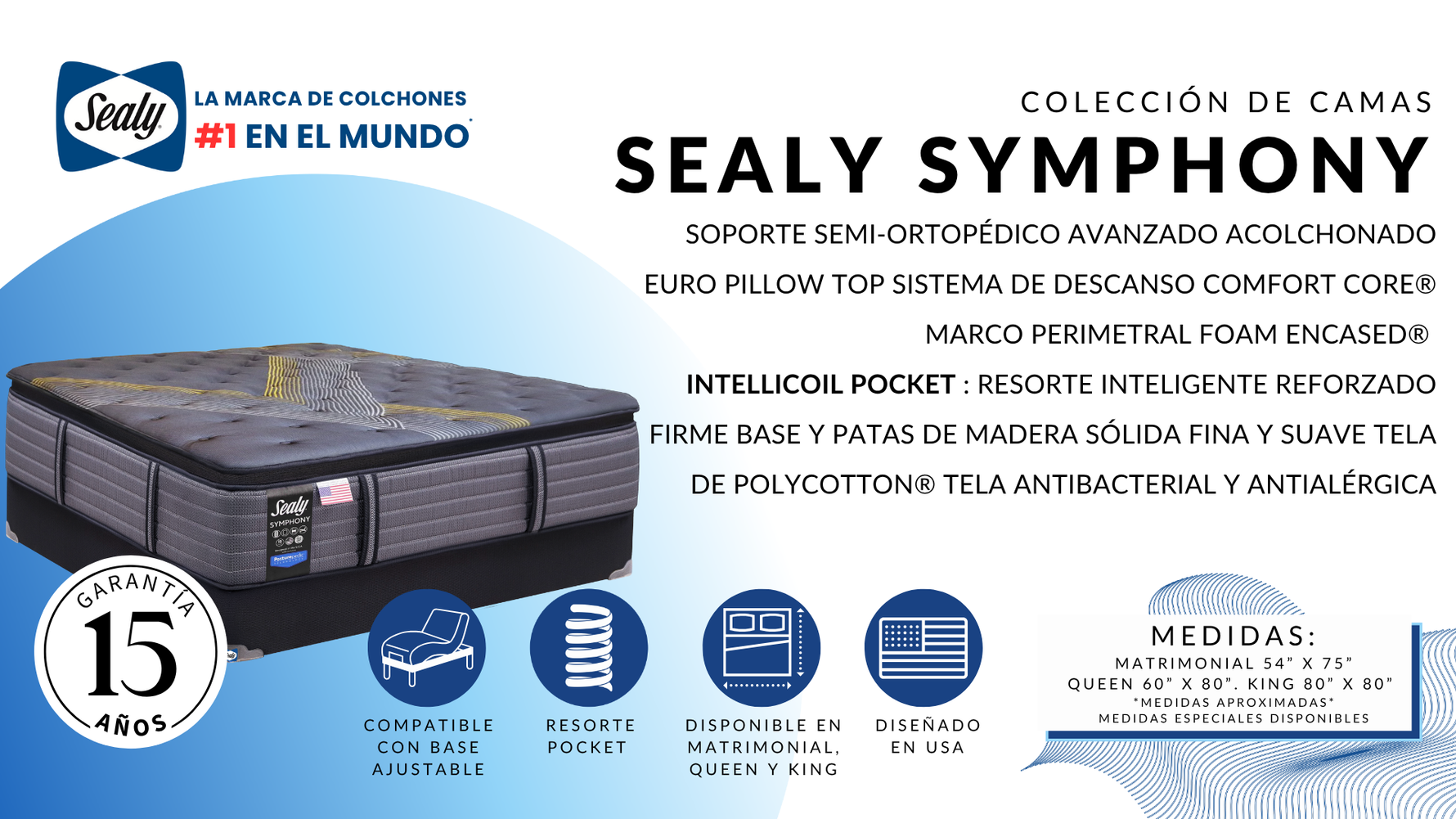 Sealy Symphony - Tiendas Relax