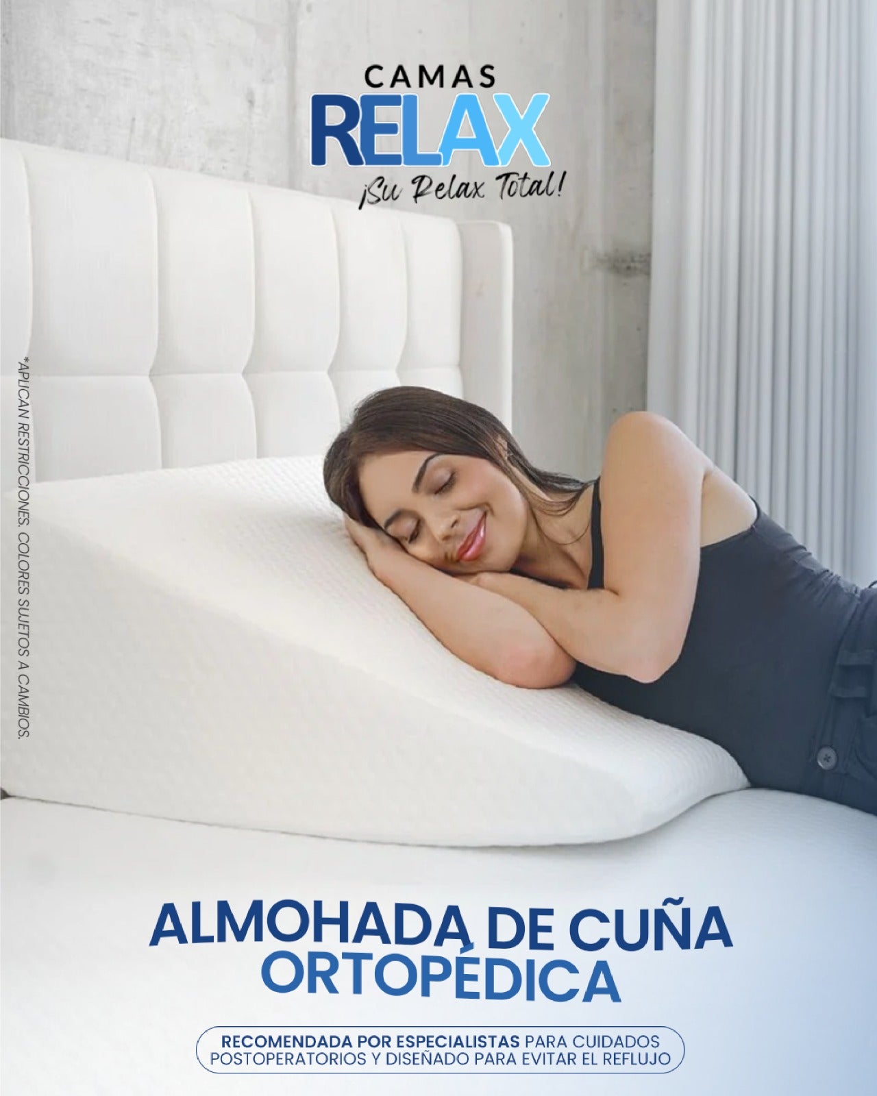 Almohada de Cuña Ortopédica