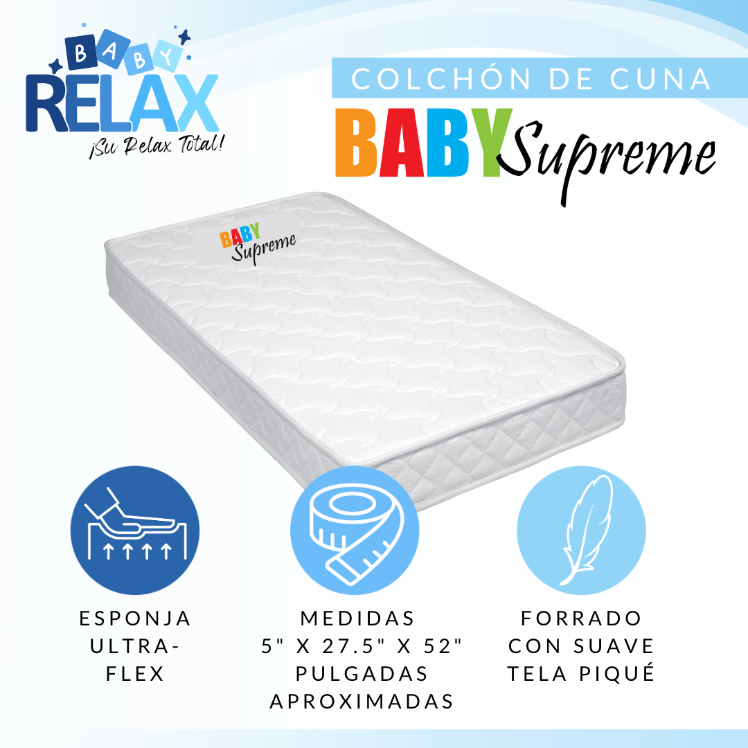 Colchón de Cuna Baby Supreme - Tiendas Relax